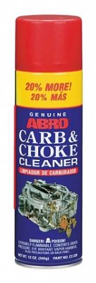 Заказать онлайн ABRO CARB CHOKE CLEANER очиститель карбюратора спрей 340 мл США в интернет-магазине автокрасок, окрасочного оборудования и автотоваров Маркетэм с доставкой по Хабаровску недорого.