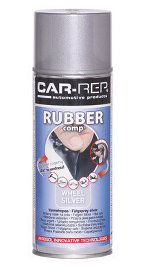 Заказать онлайн Жидкая резина Car-Rep RUBBERcomp, серебристое в интернет-магазине автокрасок, окрасочного оборудования и автотоваров Маркетэм с доставкой по Хабаровску недорого.