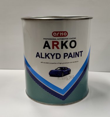 Заказать онлайн ARKO Алкидная автоэмаль в интернет-магазине автокрасок, окрасочного оборудования и автотоваров Маркетэм с доставкой по Хабаровску недорого.