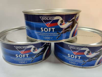 Заказать онлайн Solid Soft 1000г в интернет-магазине автокрасок, окрасочного оборудования и автотоваров Маркетэм с доставкой по Хабаровску недорого.
