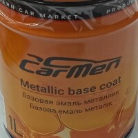 Купить онлайн CARMEN базовая эмаль металлик 1л. в ИП Полещук А.В. с доставкой по Хабаровску недорого.