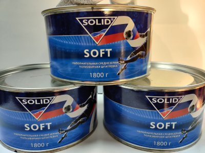 Заказать онлайн Solid Soft 1800г в интернет-магазине автокрасок, окрасочного оборудования и автотоваров Маркетэм с доставкой по Хабаровску недорого.