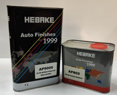 Заказать онлайн Hebake AP 9000 2k HS Brilliant Clearcoat Nano-ceramic в интернет-магазине автокрасок, окрасочного оборудования и автотоваров Маркетэм с доставкой по Хабаровску недорого.