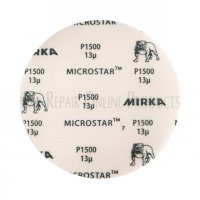 Купить онлайн MIRKA microstar шлифовальный круг 150 мм 15 отверстий зерно 1200-1500  в ИП Полещук А.В. с доставкой по Хабаровску недорого.