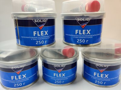 Заказать онлайн Solid Flex 250г в интернет-магазине автокрасок, окрасочного оборудования и автотоваров Маркетэм с доставкой по Хабаровску недорого.