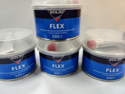 Заказать онлайн Solid Flex 500г в интернет-магазине автокрасок, окрасочного оборудования и автотоваров Маркетэм с доставкой по Хабаровску недорого.