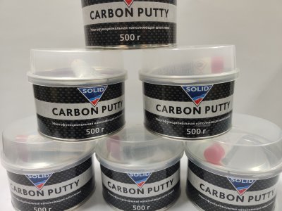 Заказать онлайн Solid Carbon Putty 500г в интернет-магазине автокрасок, окрасочного оборудования и автотоваров Маркетэм с доставкой по Хабаровску недорого.