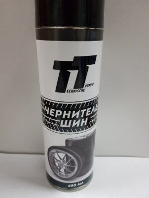 Заказать онлайн TT Чернитель шин 650мл в интернет-магазине автокрасок, окрасочного оборудования и автотоваров Маркетэм с доставкой по Хабаровску недорого.