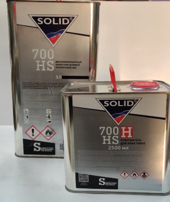 Заказать онлайн Solid 700HS 5л в интернет-магазине автокрасок, окрасочного оборудования и автотоваров Маркетэм с доставкой по Хабаровску недорого.