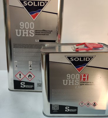 Заказать онлайн Solid 900 UHS 5л в интернет-магазине автокрасок, окрасочного оборудования и автотоваров Маркетэм с доставкой по Хабаровску недорого.