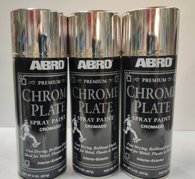 Заказать онлайн Abro Chrome Plate Spray в интернет-магазине автокрасок, окрасочного оборудования и автотоваров Маркетэм с доставкой по Хабаровску недорого.