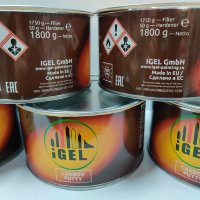 Купить онлайн Igel Carbon putty 1800г в ИП Полещук А.В. с доставкой по Хабаровску недорого.