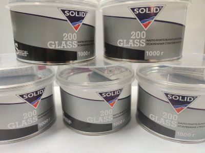 Заказать онлайн Solid 200 Glass 1000г в интернет-магазине автокрасок, окрасочного оборудования и автотоваров Маркетэм с доставкой по Хабаровску недорого.