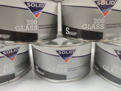 Заказать онлайн Solid 200 Glass 1800г в интернет-магазине автокрасок, окрасочного оборудования и автотоваров Маркетэм с доставкой по Хабаровску недорого.